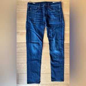 rag & bone Men’s 34/32 Fit 1 Extra Slim Fit Jeans Renegade Blue Rinse